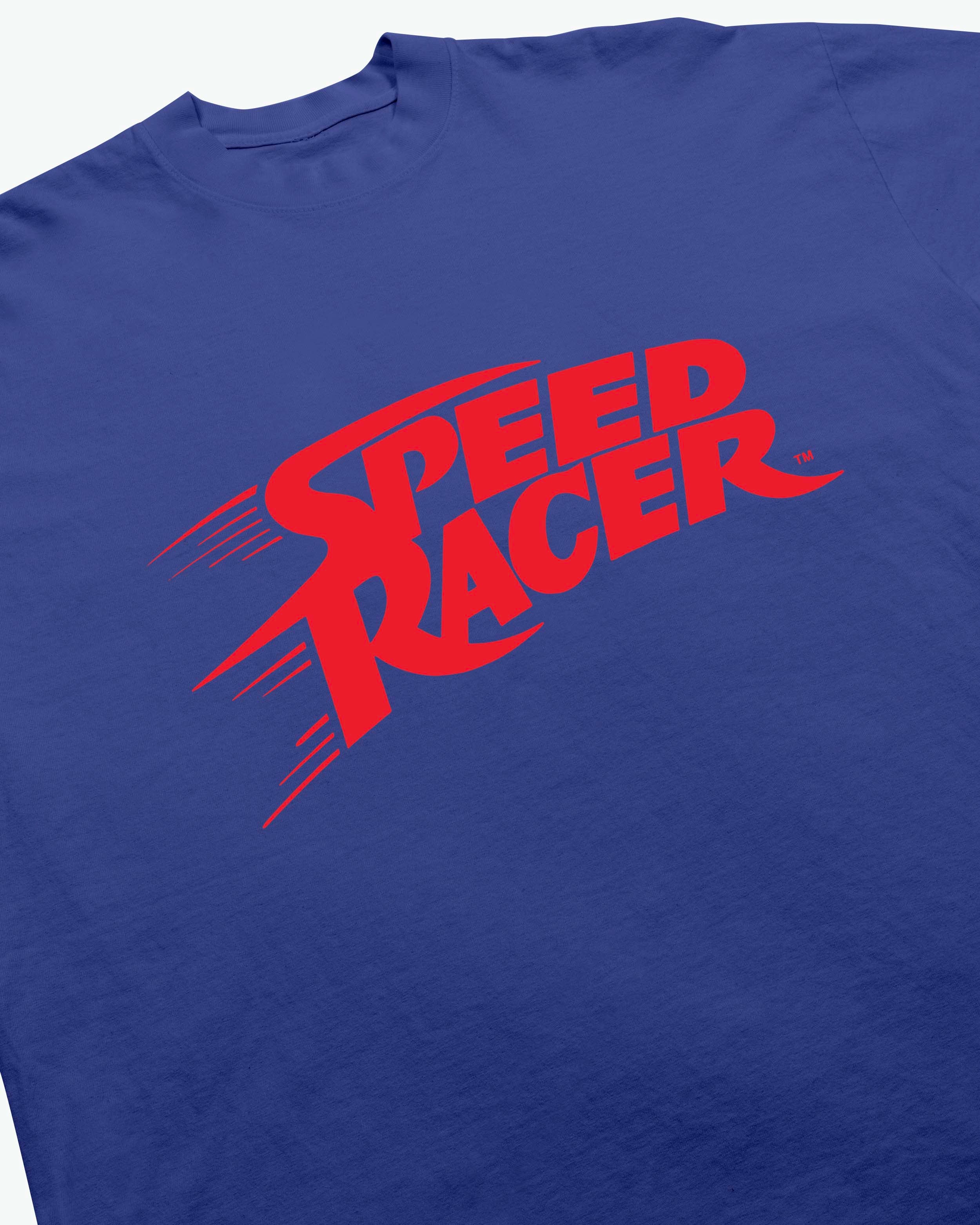 Go Speed Go! For Speed Racer™ Tee / Royal Blue - ALLEGORY